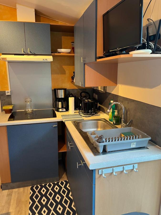 Mobil Home Bungalow 6 Personnes Villeneuve Loubet Plage Marina Baie Des Anges Buitenkant foto